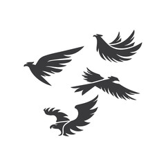 Falcon Logo Template vector
