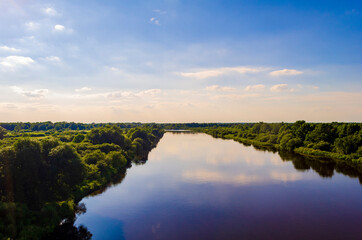 landscape of rivers