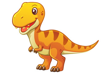 Little Tyrannosaurus Cartoon Illustration