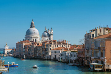 Fototapeta na wymiar View the Grand Canal, Venice, Italy