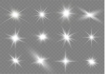 White light stars.