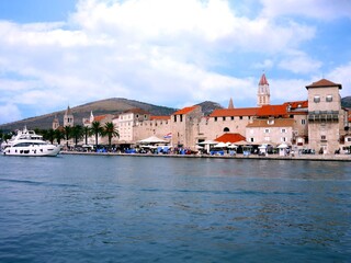 Old Town Trogir, Croatia. Trogir is popular travel destination in Croatia. Trogir, as a UNESCO World Heritage Site, is one of most visited places in Dalmatia, Croatia