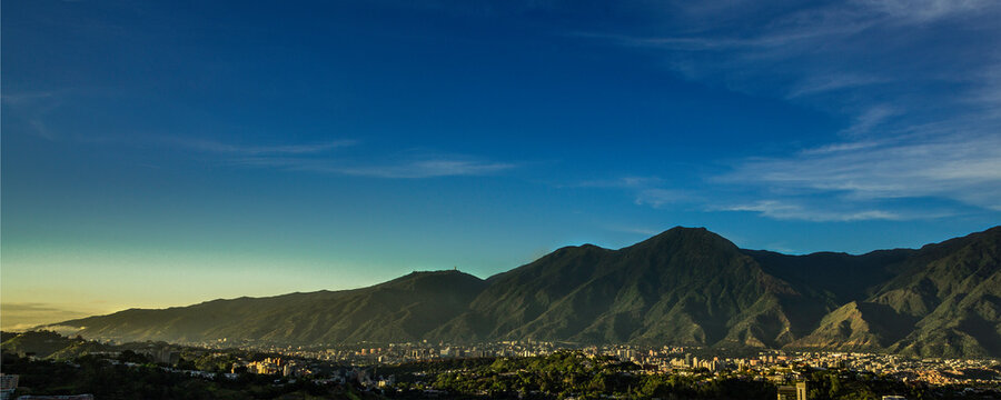 Panorámica de la ciudad de Caracas Venezuela