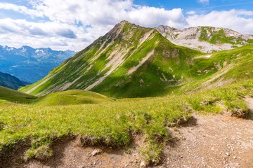 Fototapeten Fantastic hike in the Lechquellen Mountains in Vorarlberg Austria © mindscapephotos