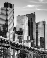 Fototapeta premium Upper West Side buildings shape