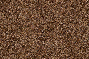 Spices and dill seeds are scattered throughout the image. Brown background