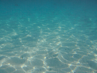 Sea sandy bottom underwater background