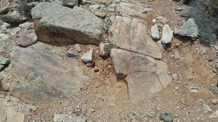 desert that joins the sea for its mountains and ravines