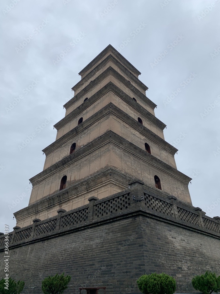 Canvas Prints Pagode de l'oie sauvage à Xi'an, Chine