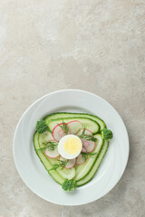 asparagus and egg salad