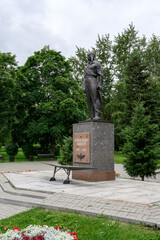 Monument to Alexander Avdeev, Moscow, Russian Federation, July 18, 2020