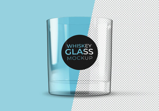 Whiskey Glass Mockup