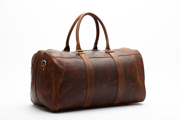 duffel bag travel case leather holdall valise fashion modern