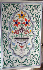 Moroccan pattern on a board