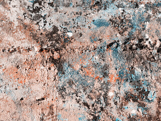 Abstract concrete, weathered with cracks and scratches. Landscape style. Grungy Concrete Surface. Great background or texture.
