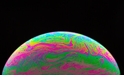 Abstract bright colorful circle background.