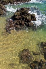 Salvador, Bahia, Brazil, July 21, 2020 - Porto da Barra Beach