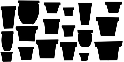 Fototapeta premium set of vases