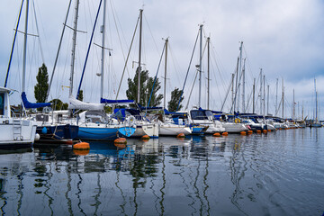 Boats in a Marina