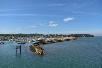 Boat Marina from the Sea