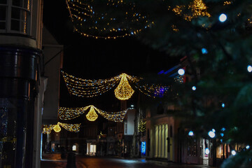 Christmas Lights in the Streat