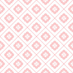 Geometric diamond pattern seamless repeat background