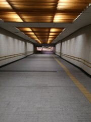 underground parking garage