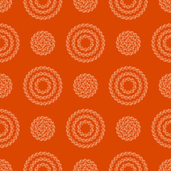 Fototapeta premium vector seamless pattern with circles