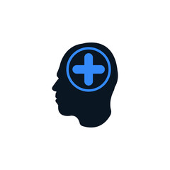 Obraz premium Mental health, psychiatry, psychology, therapy icon