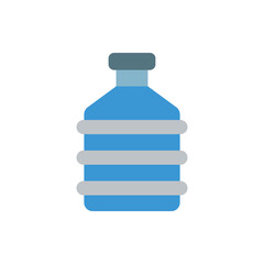 Water bottle icon. Simple color vector elements of aqua icons for ui and ux, website or mobile application