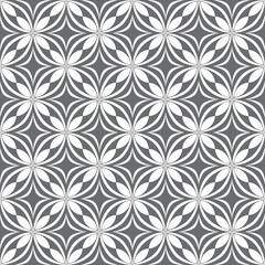 Fototapeta premium Circle geometric seamless repeat pattern background