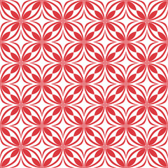 Circle geometric seamless repeat pattern background