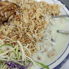 Chicken Rice with Salad