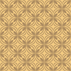 Circle geometric seamless repeat pattern background