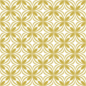 Circle geometric seamless repeat pattern background © Estalon Industries