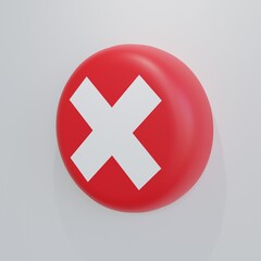 Fototapeta premium Error icon