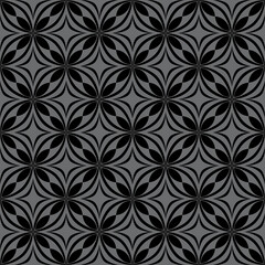 Circle geometric seamless repeat pattern background