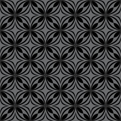 Circle geometric seamless repeat pattern background