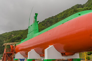 North Korean submarine