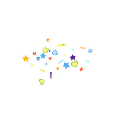 Sprinkles grainy. Cupcake donuts background.