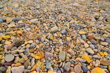 pebbles on the beach