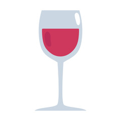 wine cup drink alcohol isolated icon design