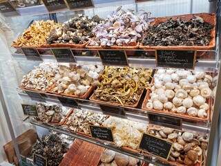 assorted mushroom