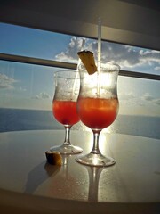 Cocktails on a Sunset Cruise 