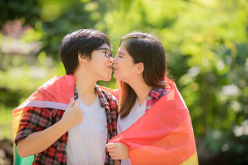 Obraz premium portrait of lesbian