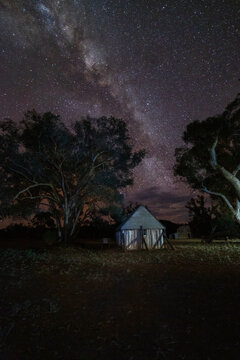 Night Sky Near Will[enna Pound, Flinders Ranges National Park, South Australia, Australia