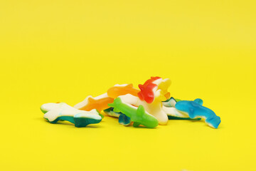 a variety of colorful snacks