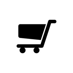 Shopping cart icon vector design templates