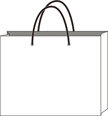 vector illustration of a shopping bag