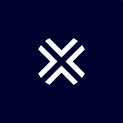 X logo icon vector template for corporate logo and business card design.
